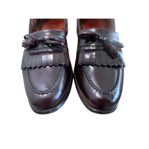 Allen Edmonds Chelsea Leather Loafers Mens Size 11.5 Brown Tassel Office Classic main image 9